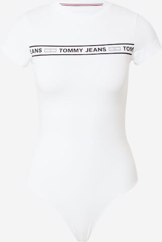 Tommy Hilfiger Underwear Shirt Bodysuit in White: front