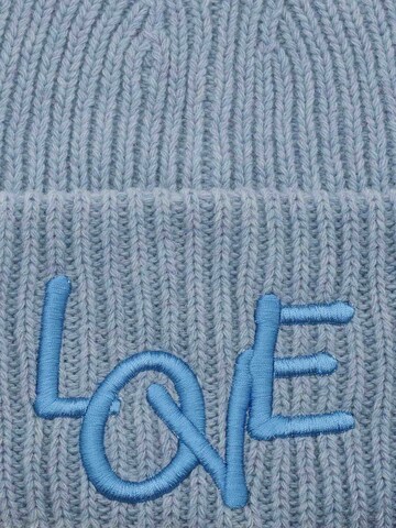 Zwillingsherz Beanie in Blue