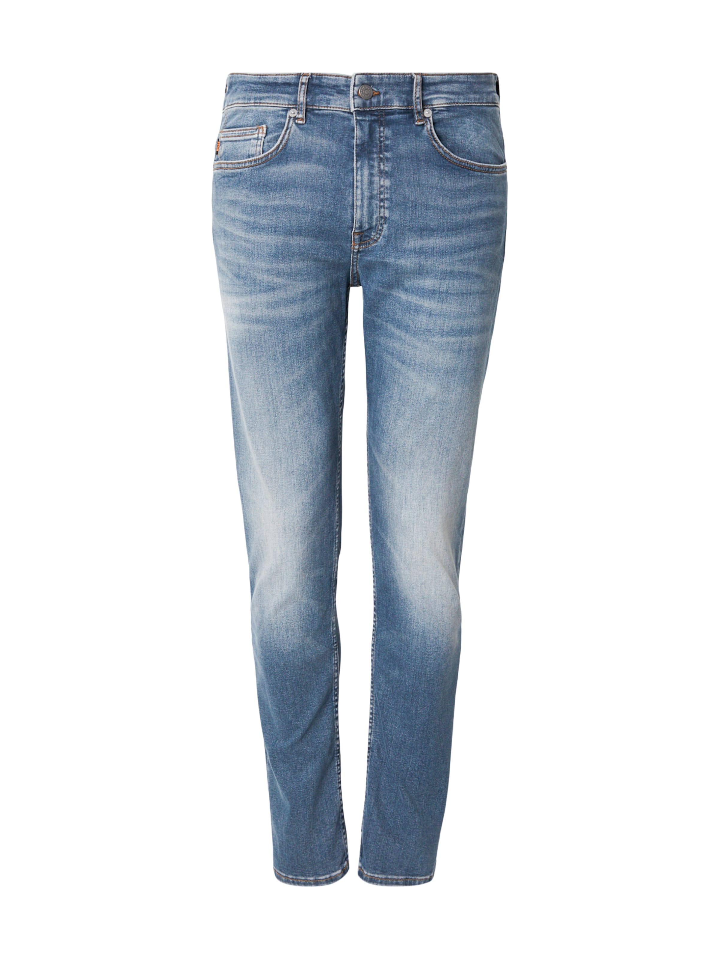 Slimfit Jeans 'DELAWARE' di BOSS in blu: frontale