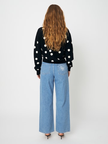 Crās - Pullover ' Lovemycras ' em branco