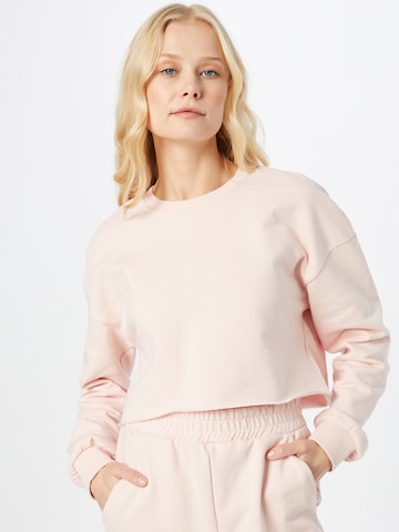 ABOUT YOU Limited Sweatshirt 'Joyah' by Tina Neumann (GOTS) in Pink