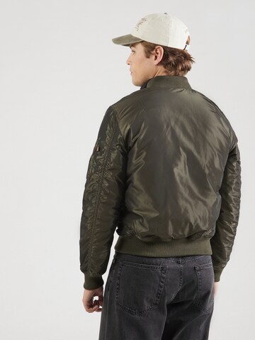 ALPHA INDUSTRIES Демисезонная куртка 'MA-1 VF Iridium' в Зеленый