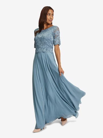 Vera Mont Evening Dress in Blue: front