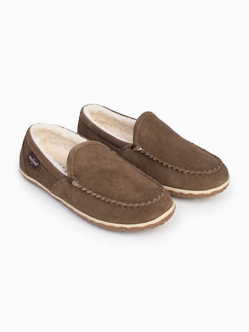 Minnetonka - Mocassins 'Tilden' em castanho