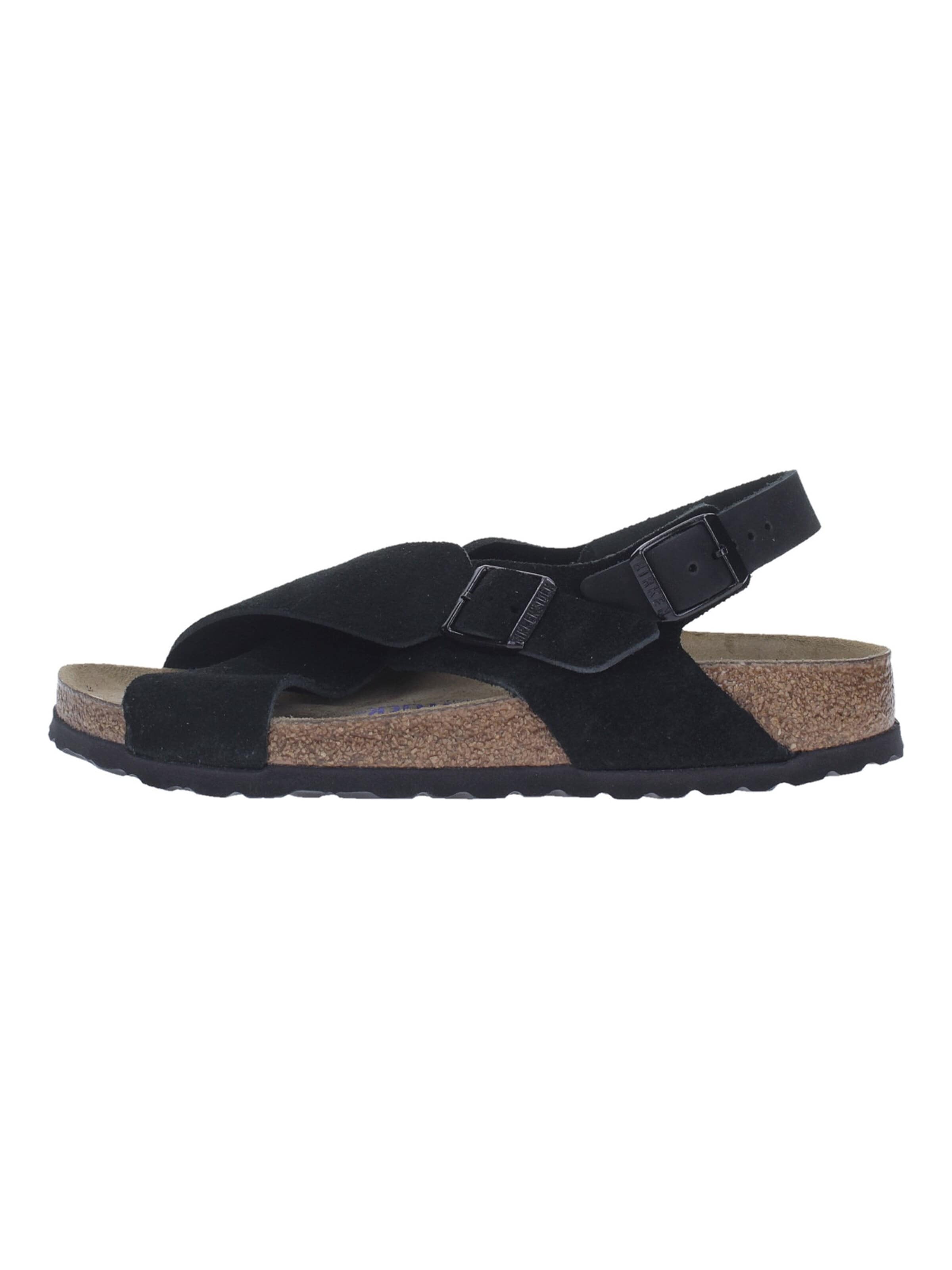 Sandalo di BIRKENSTOCK in nero: frontale