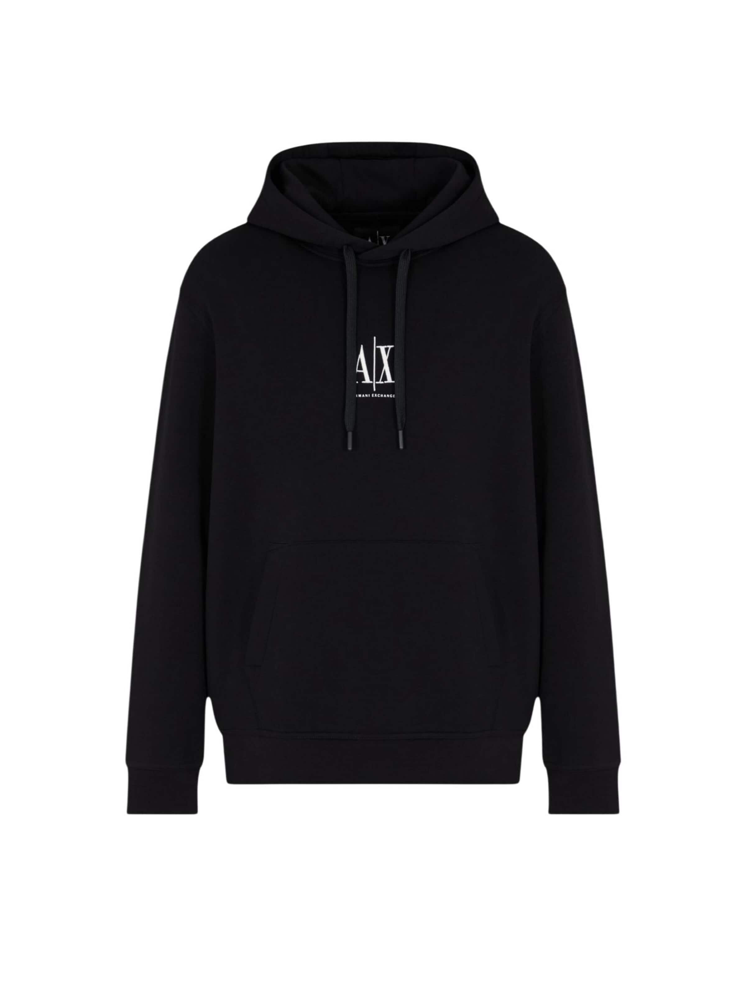 ARMANI EXCHANGE - Sudadera 'XM000369 AF10818' en negro: frente