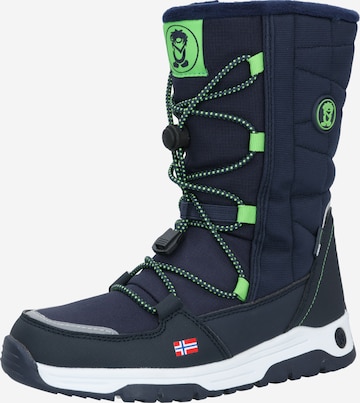 TROLLKIDS Boots 'Nordkapp' in Blauw: voorkant