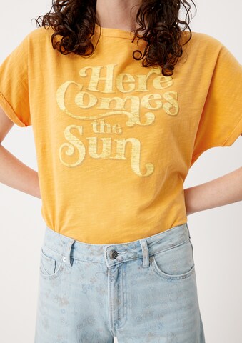 QS Shirt in Geel