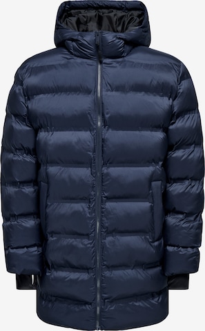 Only & Sons Зимняя куртка 'ONSUNION' в Синий: спереди