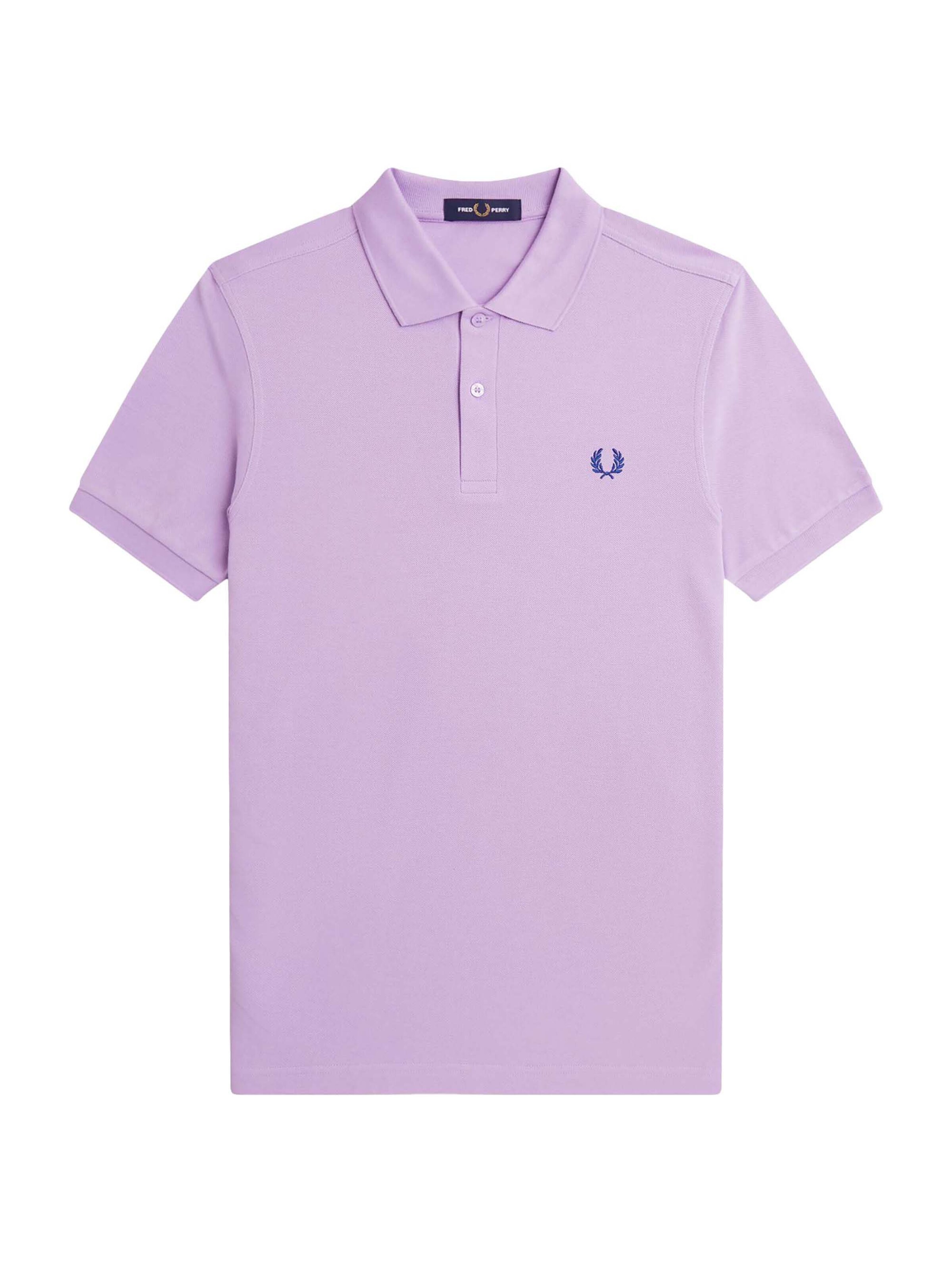 T-Shirt Fred Perry en violet : devant