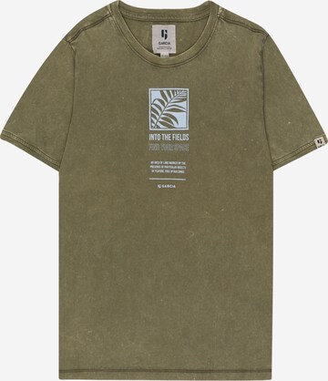 T-Shirt GARCIA en vert : devant