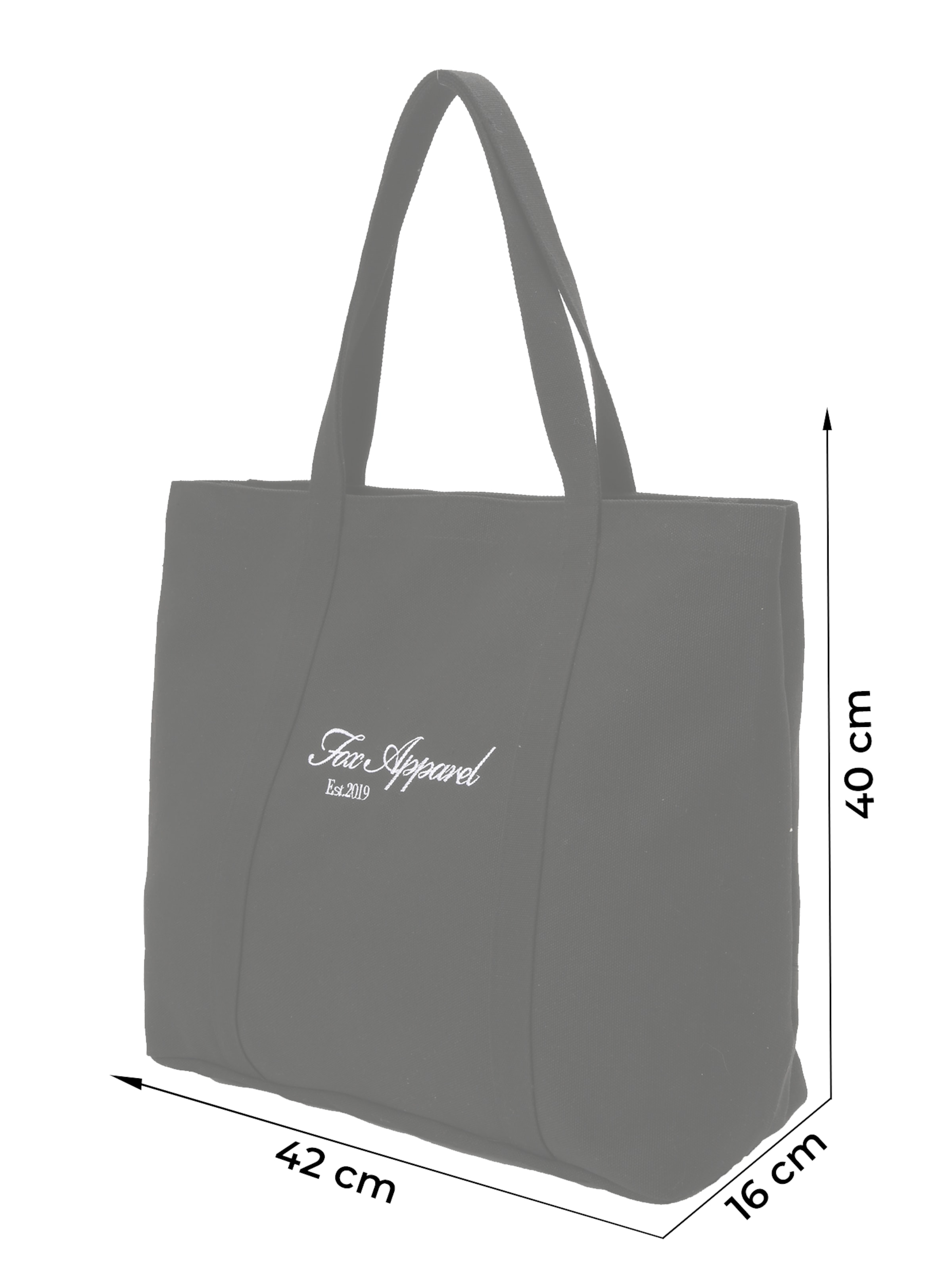 DAN FOX APPAREL Poodlemiskott 'Joris', värv must