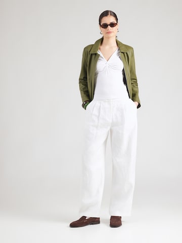 Tricou 'Nathalie' de la ABOUT YOU pe alb