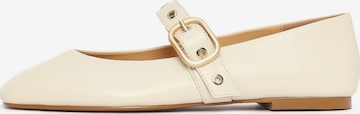 Ballerina di Derimod in beige: frontale