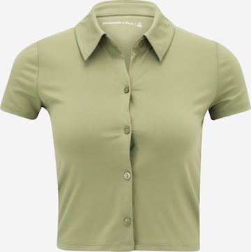 Abercrombie & Fitch Bluse in Grün: predná strana