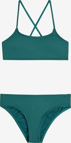 O'NEILL T-shirt Bikini 'Essentials' i grøn: forside