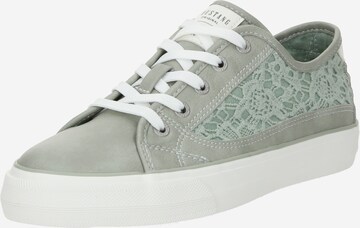 MUSTANG Sneakers laag in Groen: voorkant