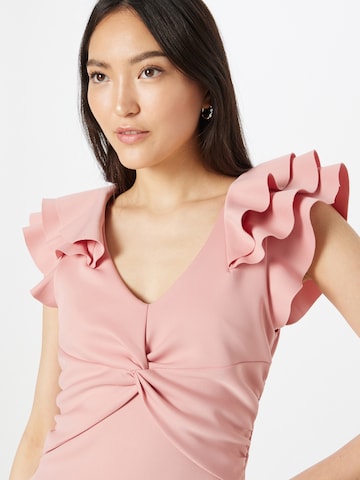 Lipsy Cocktail Dress in Pink