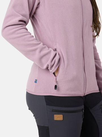 SWEDEMOUNT Functionele fleece jas 'Stryn' in Lila