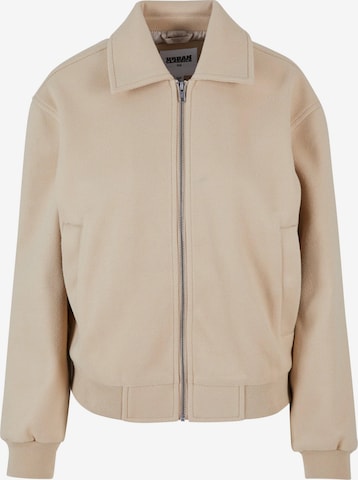 Urban Classics Between-Season Jacket in Beige: front