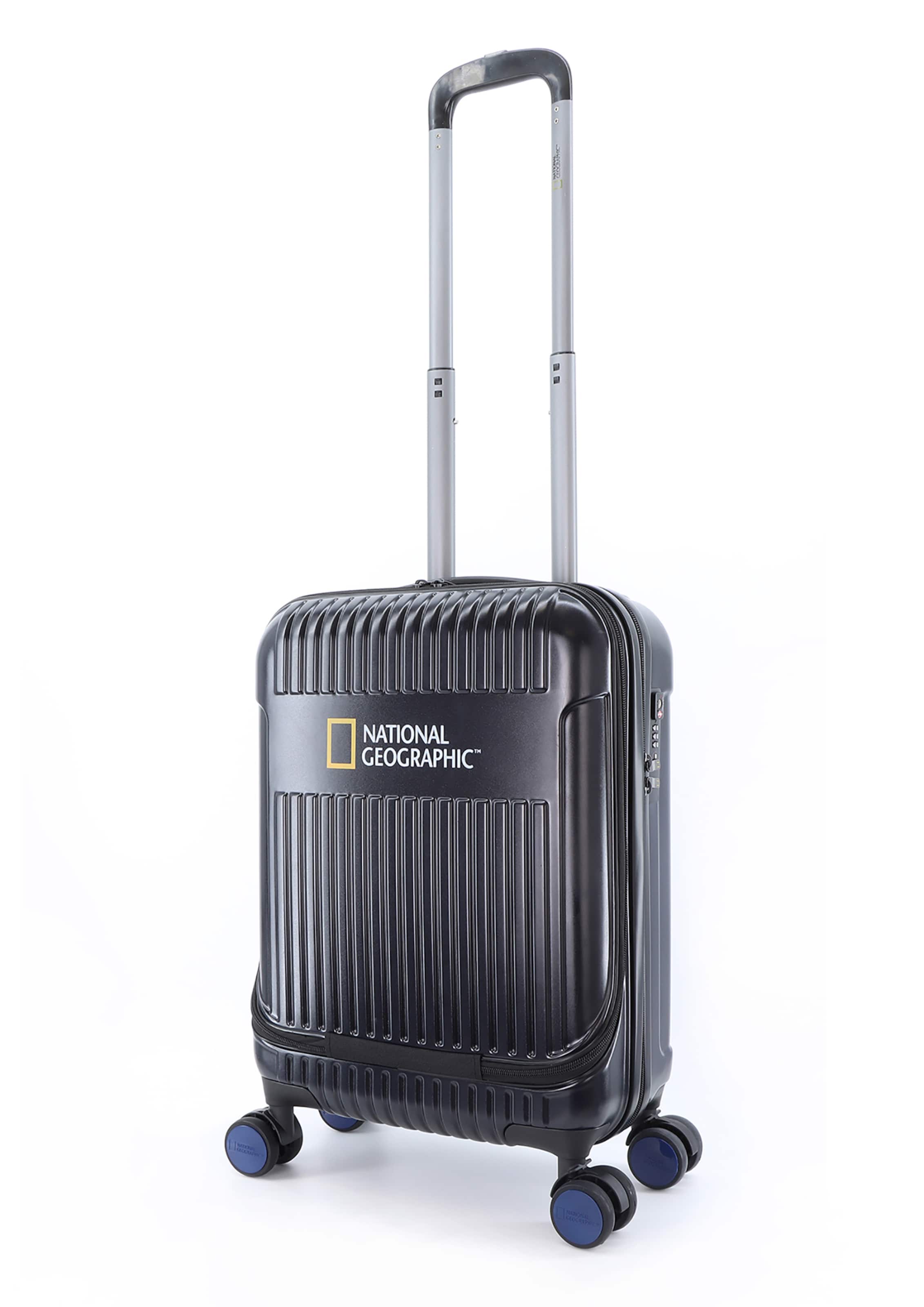 National Geographic Suitcase 'Transit' in Blue: front
