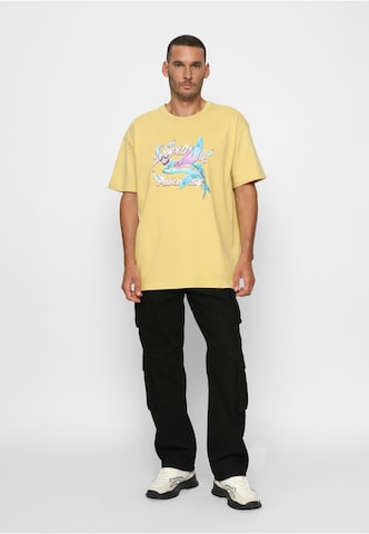 T-Shirt 'Dopamine Paradise' MT Upscale en jaune