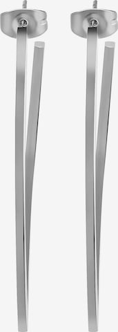 Akzent Earrings 'Trix, langlebig' in Silver: front