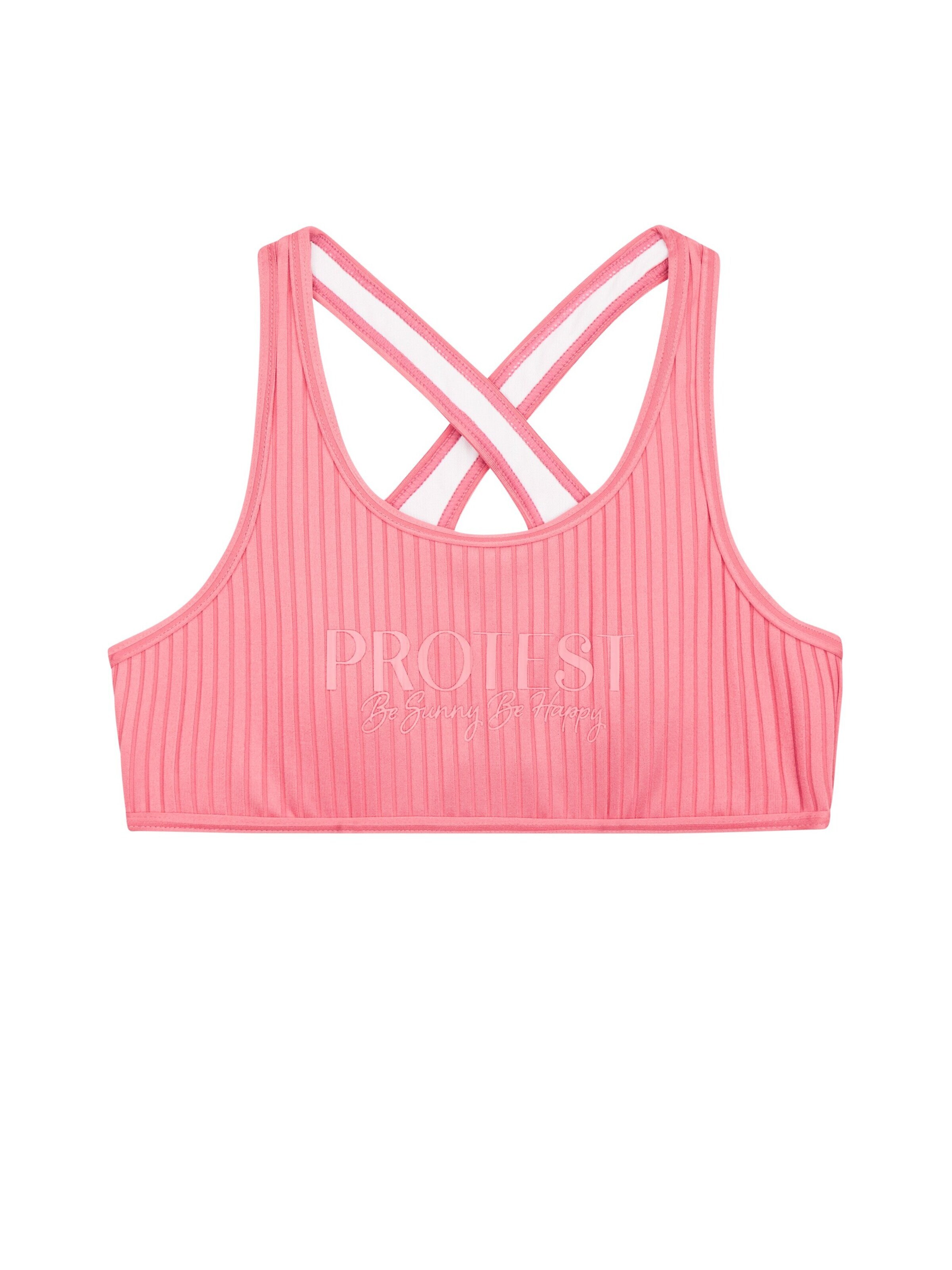 PROTEST Bustier Bikini 'PRTMoon JR' in Roze