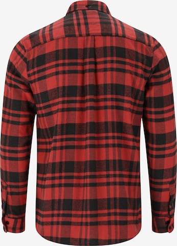 Whistler Regular fit Athletic Button Up Shirt in Red