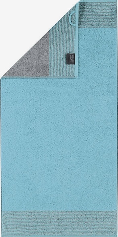 Cawö Towel in Blue: front