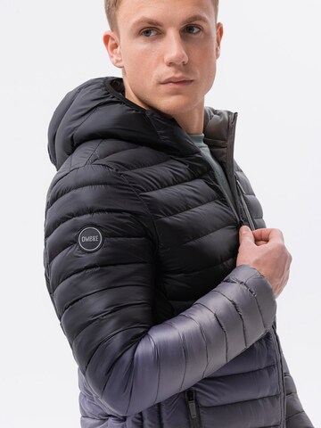 Ombre Übergangsjacke 'C319' in Schwarz