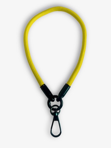 Freibeutler Key Ring 'Loop' in Yellow: front