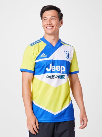 Tricot 'Juventus Turin 21/22' de la ADIDAS SPORTSWEAR pe galben: față