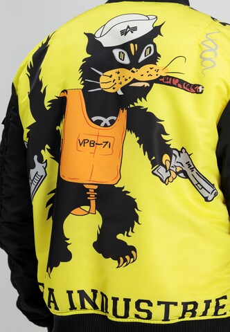 ALPHA INDUSTRIESPrijelazna jakna 'MA-1 VF Fighter Squadron' - crna boja