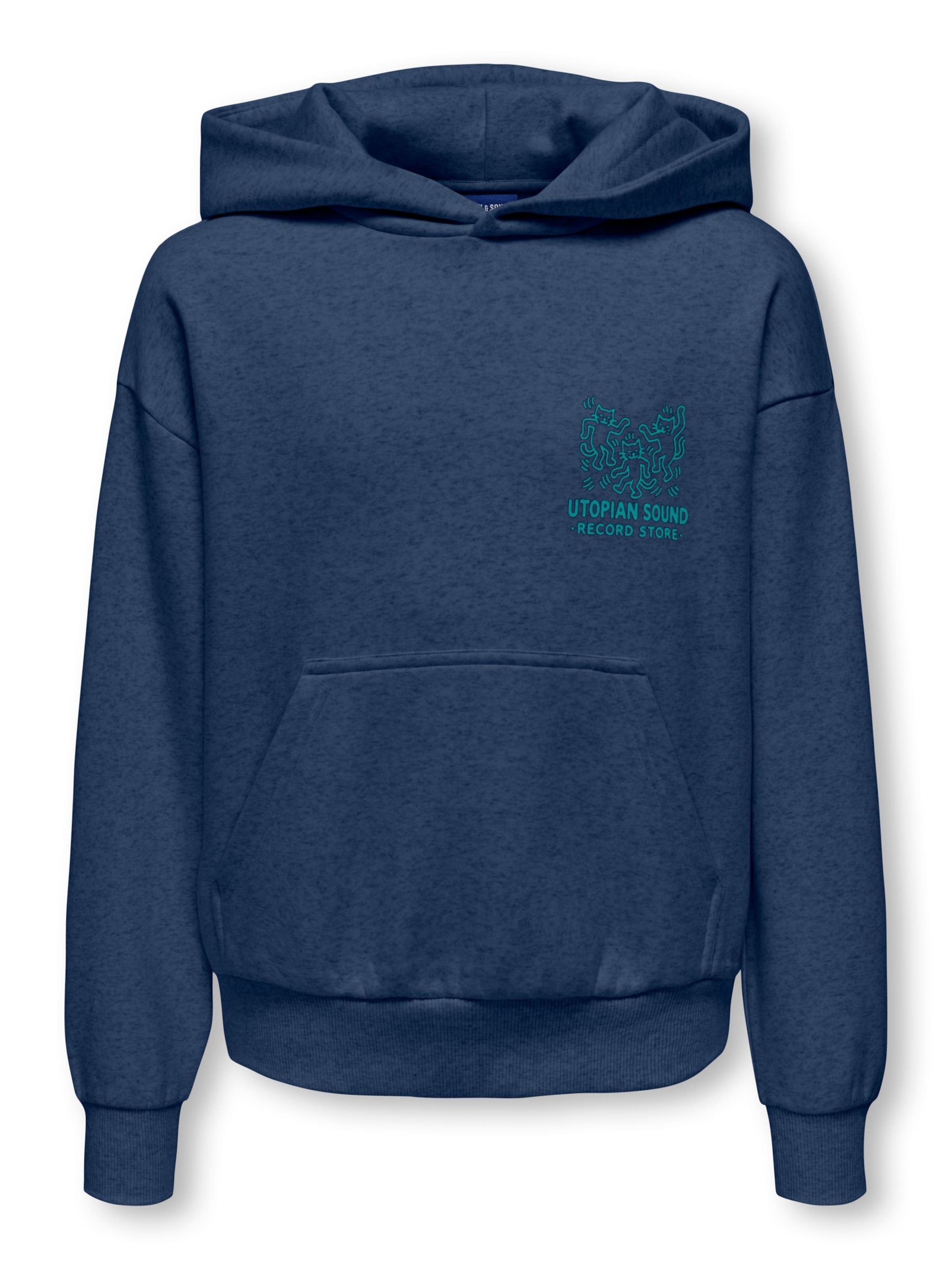 Only & Sons Junior Sweatshirt 'OSJCeres' in Blue: front