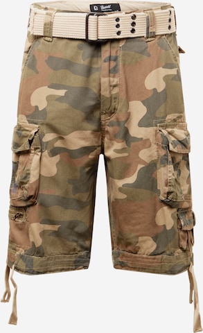 Pantalon 'Savage Vintage' Brandit en vert : devant