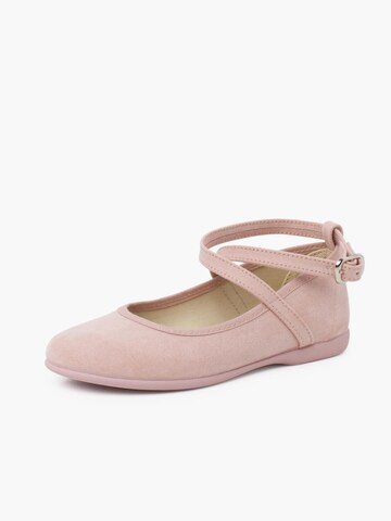 Ballerines Pisamonas en rose : devant