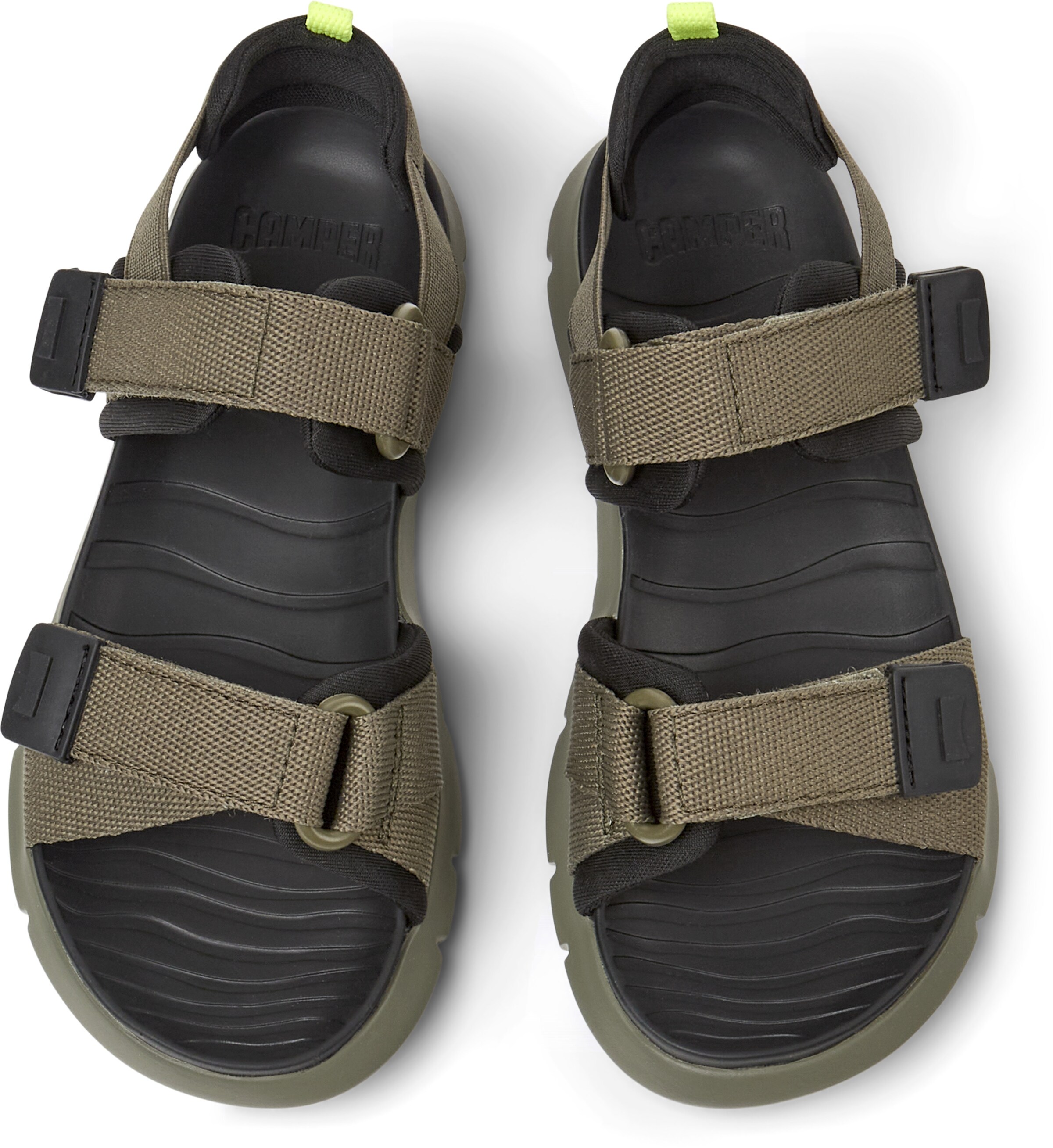 CAMPER Sandalen 'Oruga' in Groen