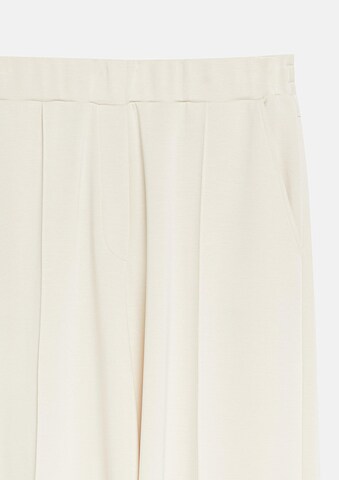 Wide Leg Pantalon COMMA en beige
