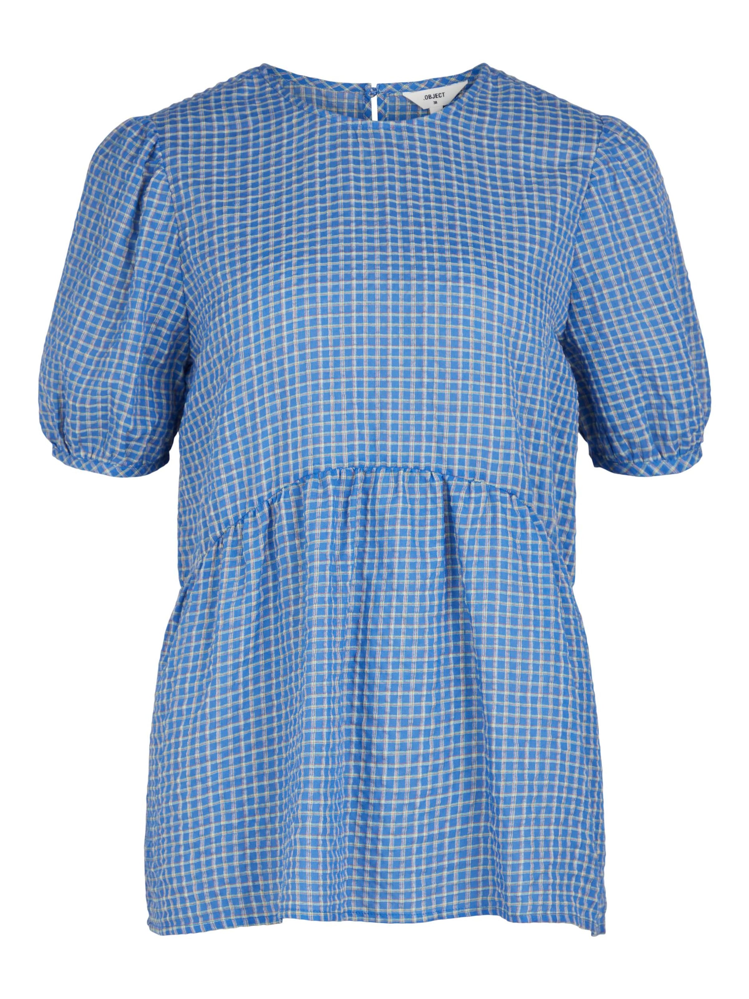 OBJECT Blúz 'EVELYN' - kék: elől