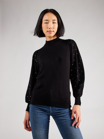 Freequent Sweater in Black: front