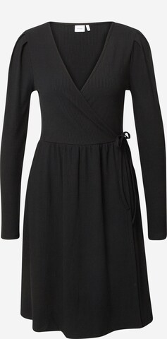 Robe 'KISSA' NÜMPH en noir : devant