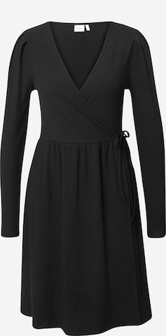 NÜMPH فستان 'KISSA' بلون أسود: الأمام
