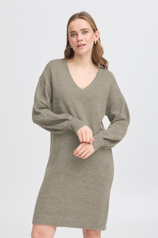 Robes en maille 'FRERETTA DR 1' Fransa en vert : devant