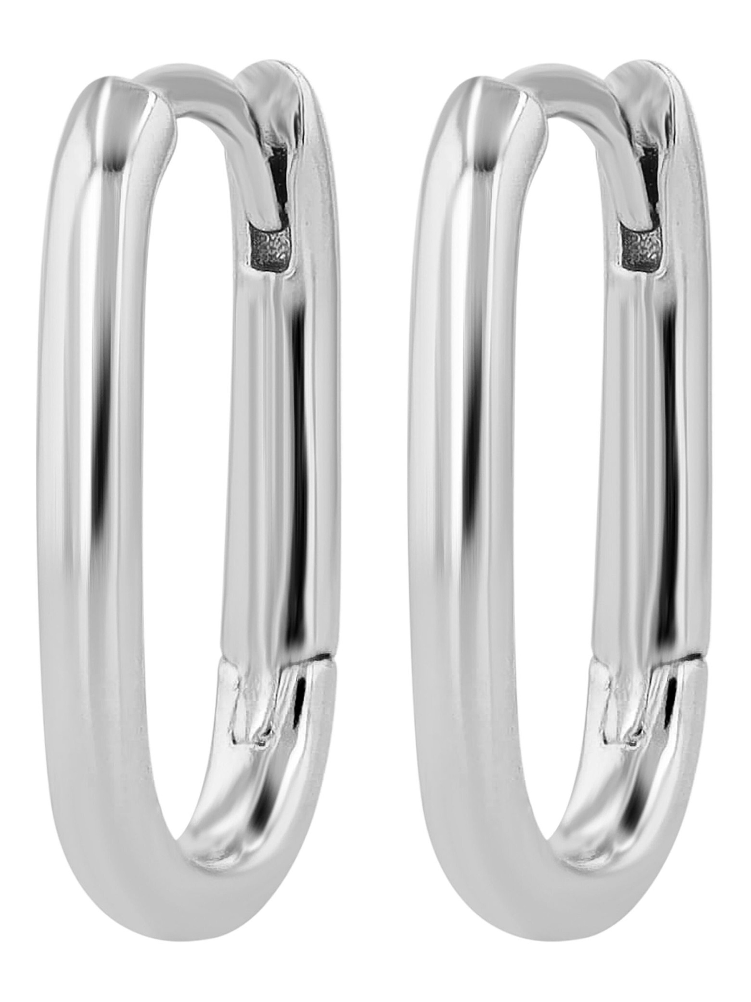 Akzent Earrings 'wasserfest' in Silver