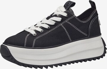 TAMARIS Sneakers laag in Zwart: voorkant