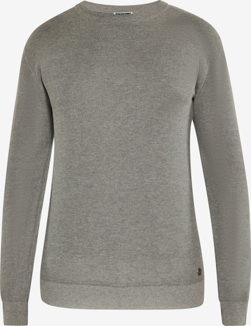 Pullover di DreiMaster Maritim in grigio: frontale