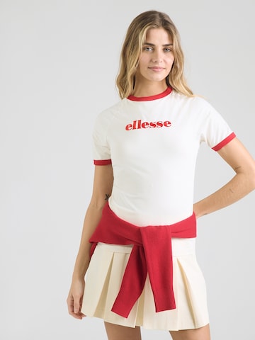 Tricou 'Albenga' de la ELLESSE pe alb: față