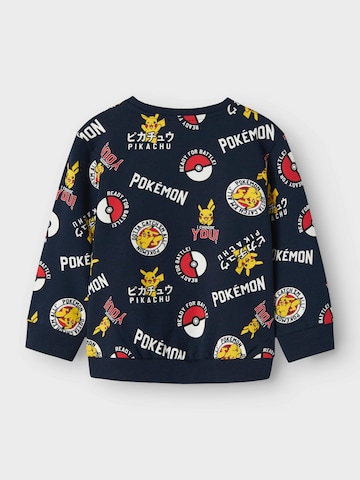 NAME IT Sweatshirt 'NMMSILO POKEMON' in Blue