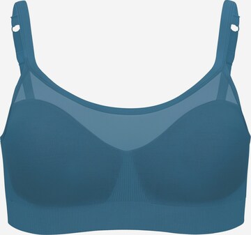 Bravado Designs Bustier BH 'Sculpt Sheer' in Blau: predná strana